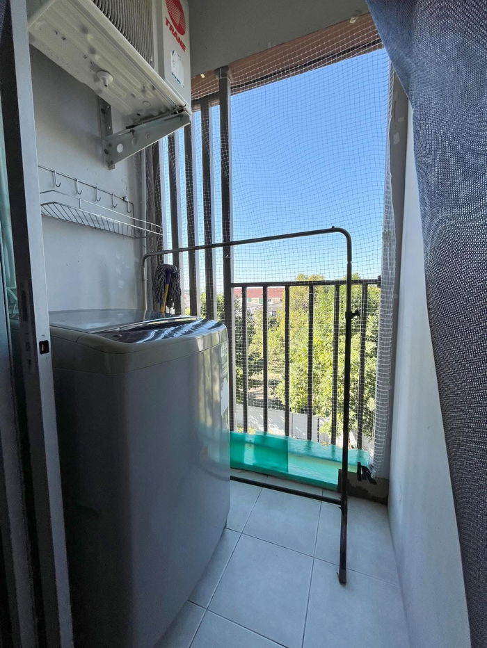 picture ✅ Condo for rent, D Condo Pink, 4th floor, Building B, 30 sq m, mountain view, 10,000 THB/month ☎️ 064-792-4426 (Ben) - 6/15