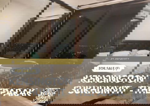 Urgent Sale ✨ Kensington Sukhumvit - Theparak ✨ Fully furnished and equipped with appliances. Near MRT.