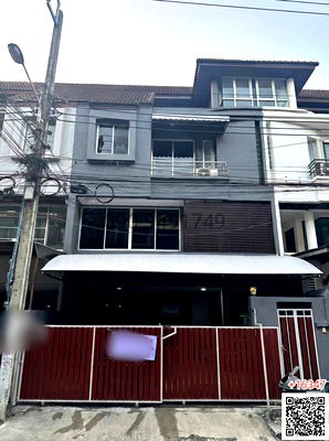 เช่าทาวน์โฮม ม.รามคำแหง : เช่า ทาวน์โฮม 4 ชั้น หมู่บ้าน สินธานี รัชดา ลาดพร้าว พร้อมเข้าอยู่ 