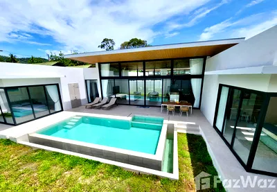 เช่าบ้านเดี่ยว เกาะสมุย สุราษฎร์ธานี : วิลล่าให้เช่า 3 ห้องนอน ในโครงการ สวัสดี พูล วิลล่า - บ่อผุด 5988224