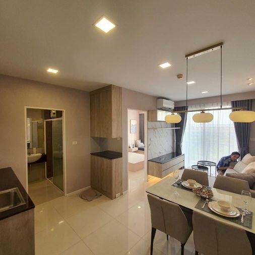 ✨ ให้เช่าคอนโด ห้องรีโนเวทใหม่ทั้งห้อง บิ้วอินใหม่ พร้อมเข้าอยู่ เดินทางสะดวก ใกล้สนามบินสุวรรณภูมิ ✨