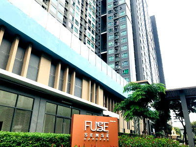 คอนโด ถนนพุทธมณฑล สาย 2 : ขายคอนโดพร้อมผู้เช่า Fuse Sense บางแค #ขาย 1.39 ล้าน