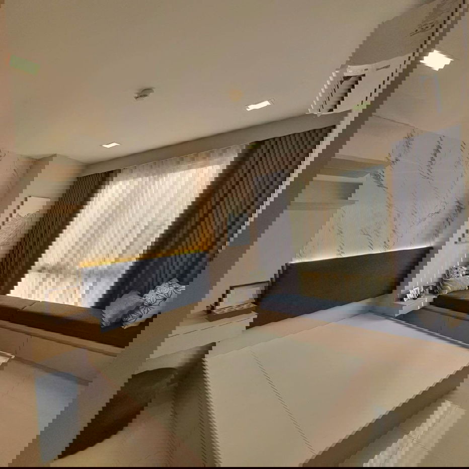 รูป ✨ ให้เช่าคอนโด ห้องรีโนเวทใหม่ทั้งห้อง บิ้วอินใหม่ พร้อมเข้าอยู่ เดินทางสะดวก ใกล้สนามบินสุวรรณภูมิ ✨ - รูปที่ 2/7