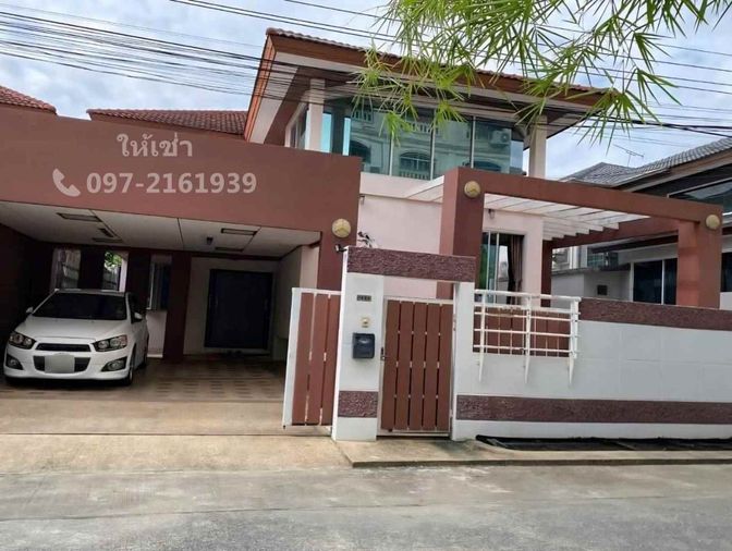 ให้เช่าบ้านเดี่ยว หลังใหญ่ อารีน่าการ์เดนท์ อ่อนนุช 44 พร้อมอยู่