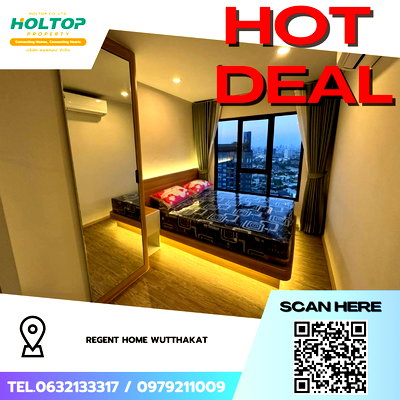 Condos for rent : #Z4257💥 210169 🔥 Condo for Rent: Regent Home Wutthakat