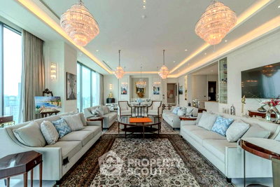 Condos for sale Surawong Road : 4-BR Condo at The Residences At Sindhorn Kempinski Hotel Bangkok near BTS Ratchadamri (ID 2571659)