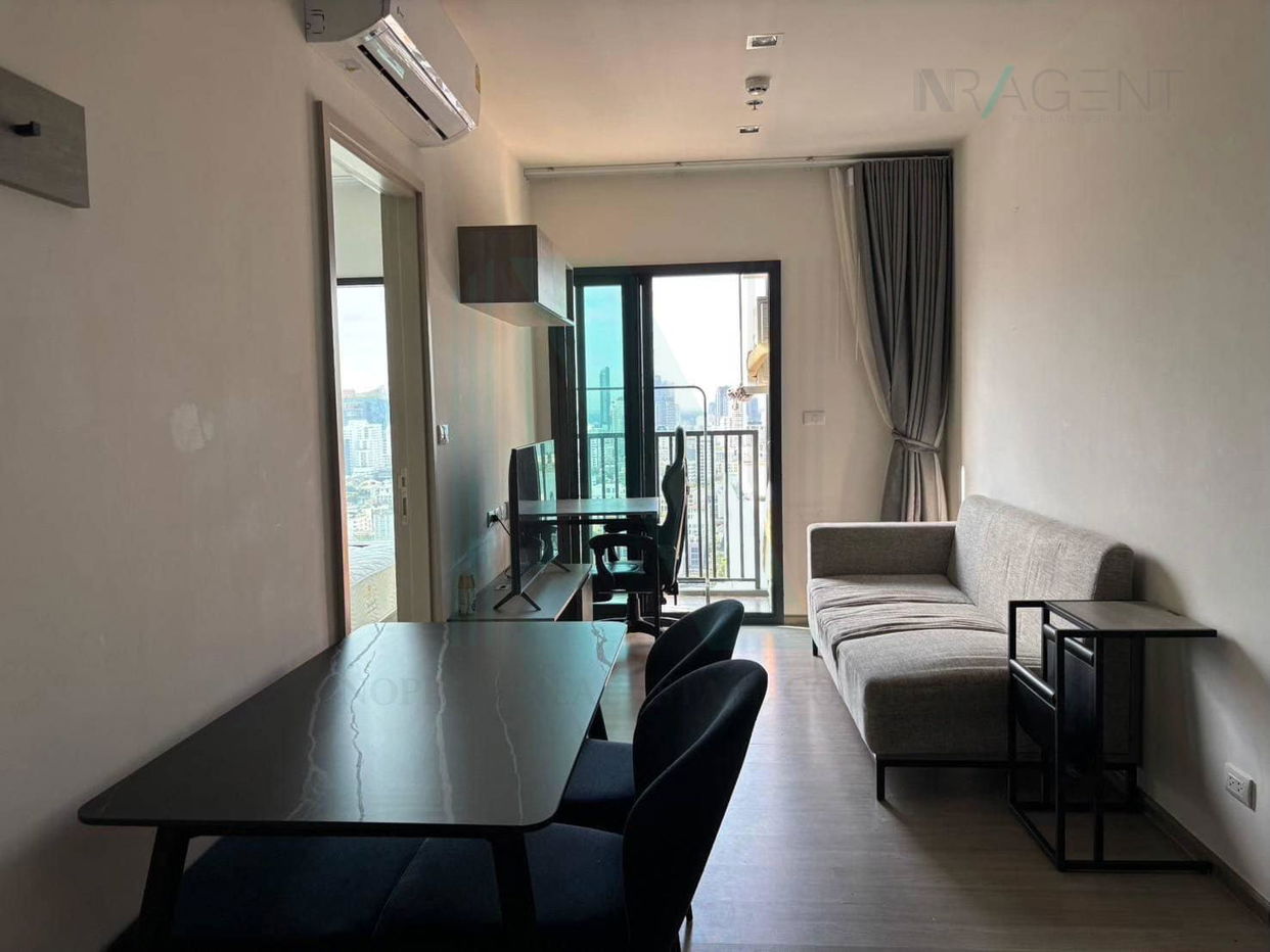 รูป ให้เช่าคอนโด เดอะ เบส เพชรบุรี - ทองหล่อ อาคาร 1 ชั้น 25 1 ห้องนอน ขนาด 33 ตรม ใกล้ MRT เพชรบุรี - รูปที่ 2/8