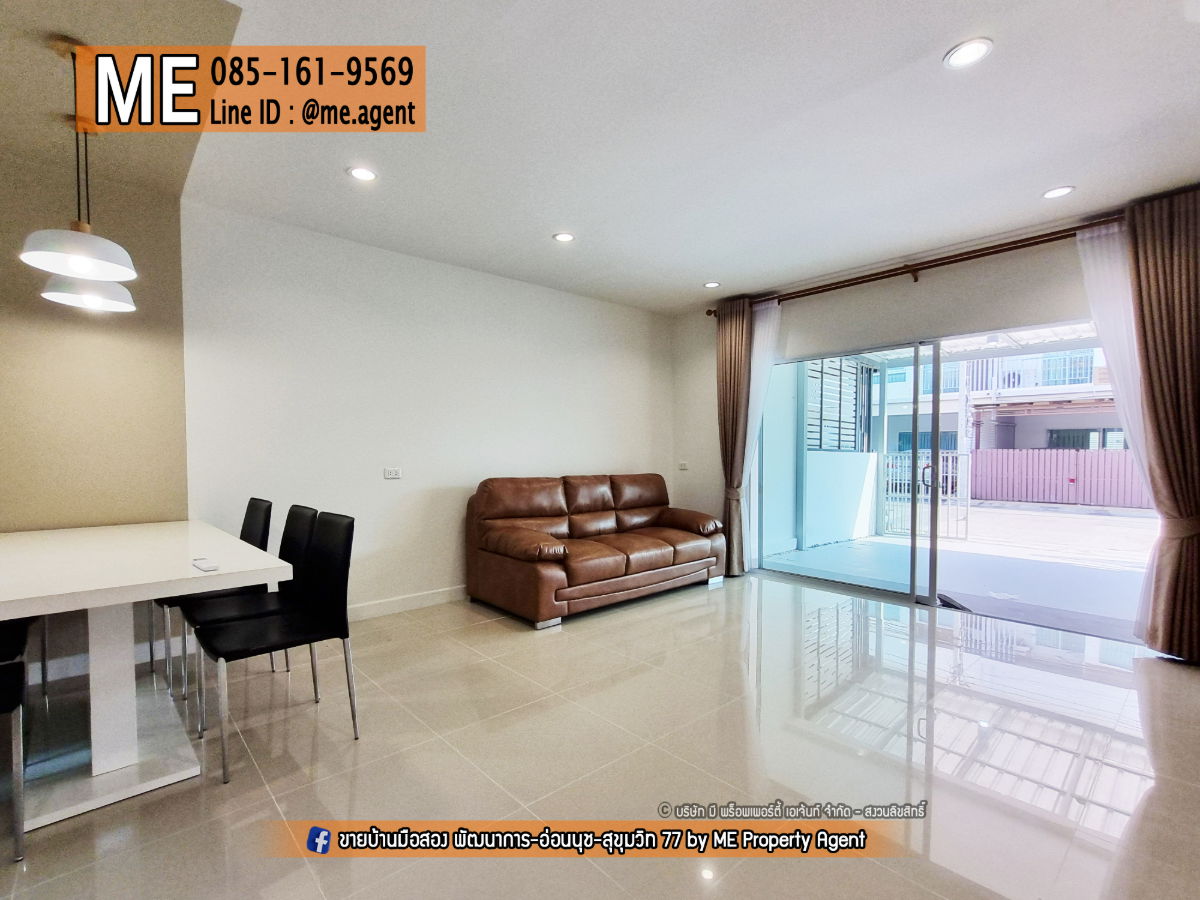 picture New House For Rent, Villette Lite Pattanakarn 38, 3 Bedrooms, Ready to move in, near Pattanakarn - On Nut - Srinakarin, call 064-954-9619 (RTG35-19) - 10/20
