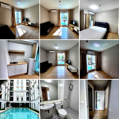 ขายคอนโด : 💥 ขายด่วน! Plum Condo แจ้งวัฒนะ สเตชั่น เฟส 1 (พลัม คอนโด) | 2 ห้องนอน วิวสระ! 💥