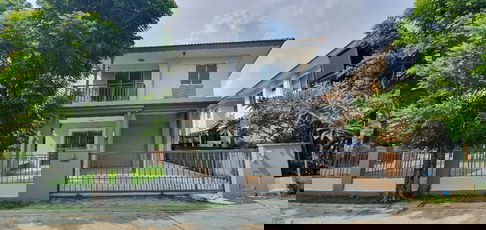 ✨ ให้เช่า บ้านเดี่ยว หมู่บ้าน เอโทล มัลดีฟส์ บีช ศรีนครินทร์-หนามแดง 2 ชั้น 3 นอน 2 น้ำ 4 จอด 57 ตรว 20000 บาท 🏡💖