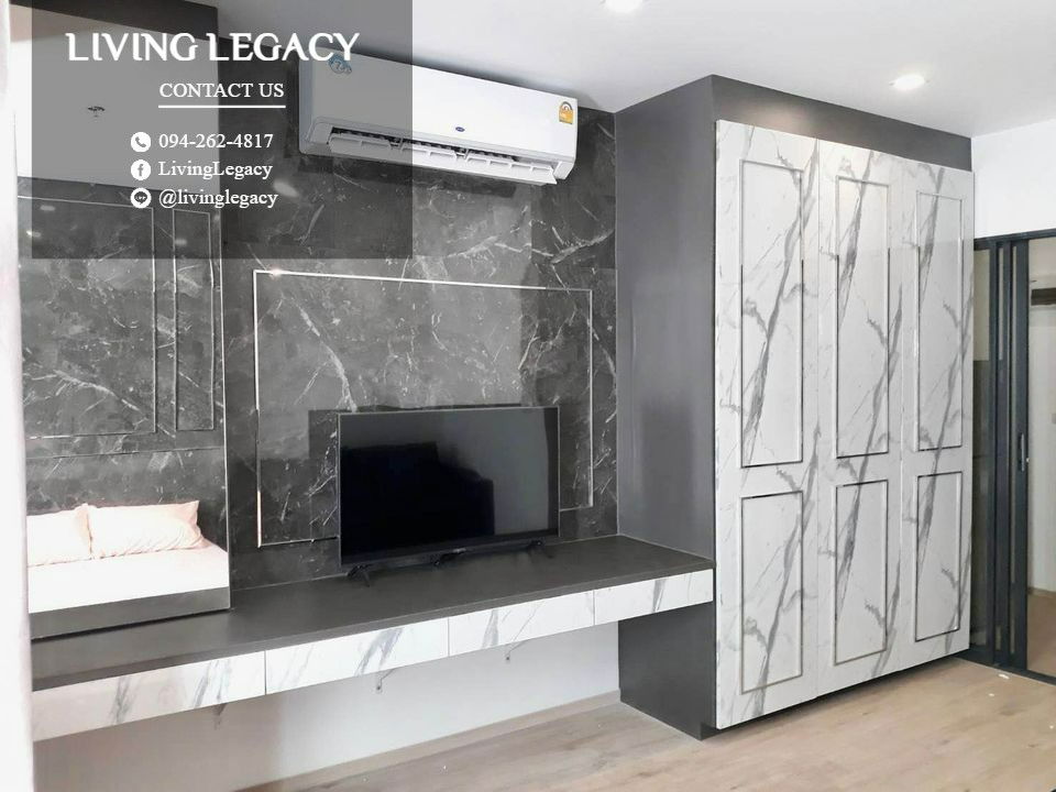 รูป LV3GHEJA ให้เช่าคอนโด The Rich Rama 9 - Srinakarin 26 ตร.ม. ชั้น 12 line id : @livinglegacy - รูปที่ 7/14
