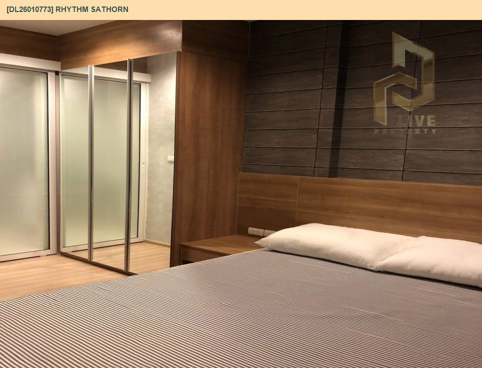 รูป DL26010773 ให้เช่าคอนโด ริธึ่ม สาทร (Rhythm Sathorn) ใกล้ BTS สะพานตากสิน พร้อมเข้าอยู่ โทรด่วน 0800343450 LineID @655ebbvc - รูปที่ 3/5