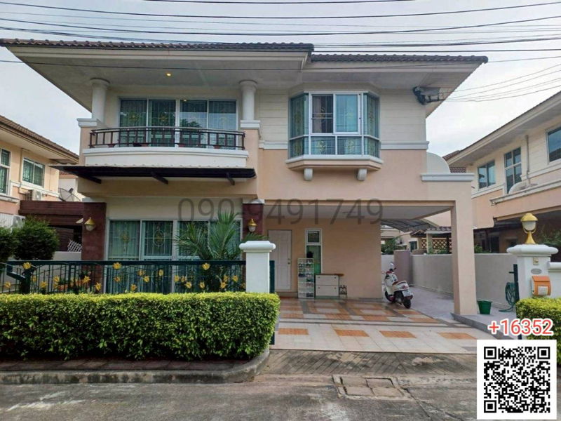 บ้านเดี่ยวให้เช่า : เช่า บ้าน 2 ชั้น หมู่บ้าน ศุภาลัย วิลล์ สุขุมวิท-ศรีนครินทร์ (แบริ่ง 58) พร้อมเข้าอยู่