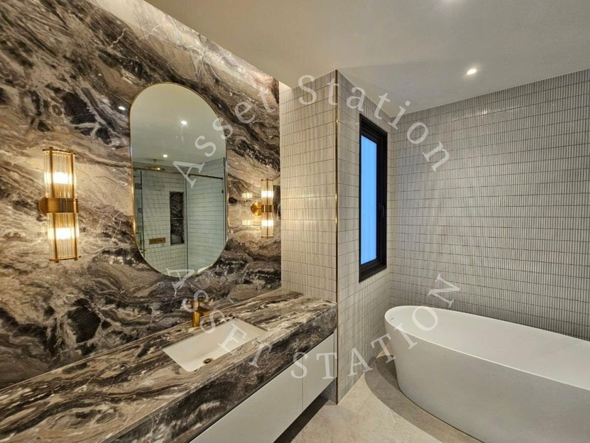 รูป 🏠ให้เช่า บ้านเดี่ยว BuGaan Rama 9-Meng Jai หรูหราแต่งครบ ใกล้ MRT ศูนย์วัฒนธรรม💎🛣️ - รูปที่ 9/13