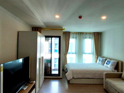 Condos for rent : For Rent 🛋️ Aspire Ratchayothin, fully furnished, only 13,000 baht. Near BTS ratchayothin Interested, add Line @255ghzjq, add @ too. 🏡✨