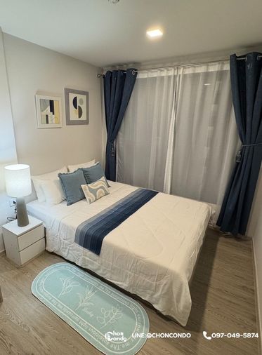 Kave Coco บางแสน ชั้น5 ---------ห้องใหม่+ตกแต่งสวย--------Tel 097-049-5874 (Line: @choncondo มี@ด้วย)