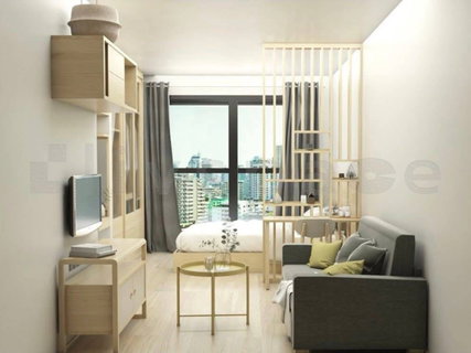 รูปภาพ ▚ LF166ツ For Rent: Ashton Chula - Silom – Studio 26.5 sqm 🥇Rare Unit! | Minimal Japandi Style | Near Chula University & Malls | Fully Furnished