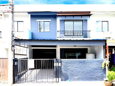 ทาวน์โฮม เซ็นทรัล พลาซ่า เวสต์เกต : ขายทาวน์เฮ้าส์ 2 ชั้น ม.พฤกษา 54 เฟส 2 ขนาด 17.4 ตร.ว. 3นอน 2น้ำ 1จอดรถ [คลองถนน-บางบัวทอง] ขาย 1.45ล้าน