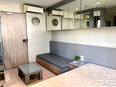 Condos for rent : ‼️ For Rent 🛋️ Ideo Mobi Rama9 Good Location Only 13,000THB/Month . Interested, add Line @255ghzjq. Add @ too. ꔛ