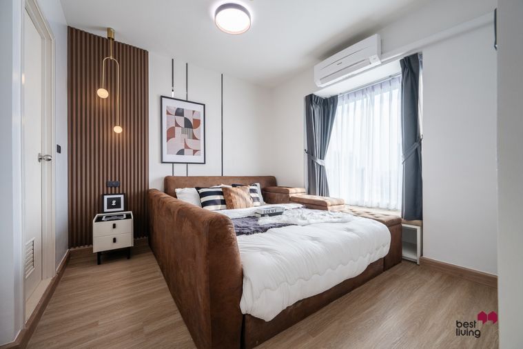 คอนโดห้องใหญ่ ชั้นสูง ทิศใต้ วิวโล่ง ใกล้ Airport Link