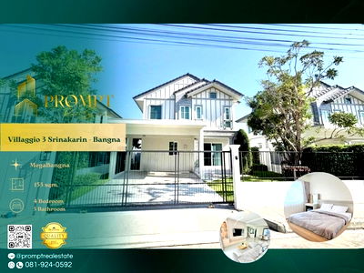Houses for rent : UV01896 - Villaggio 3 Srinakarin - Bangna