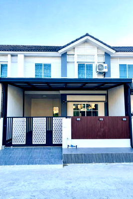 ทาวน์โฮม ปทุมธานี : ขาย บ้าน พฤกษาวิลล์ 46/1 รังสิตคลอง 3 ทาวน์โฮม 2 ชั้น ขนาด 19 ตรว รีโนเวทใหม่ ฟรีโอน ใกล้  รังสิตนครนายก คลองหลวง กาญจนาภิเษก วิภาวดี : KT26S-002