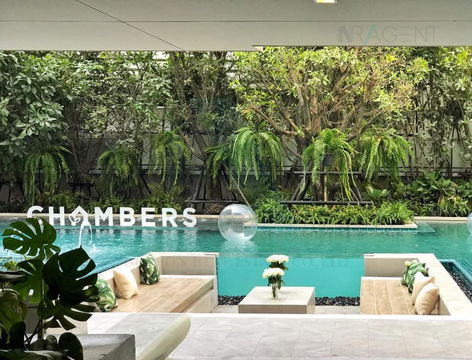 📌 For Rent Condo CHAMBERS ON NUT STATION Building 1, Floor 7,Studio, Room size 27.00 sqm