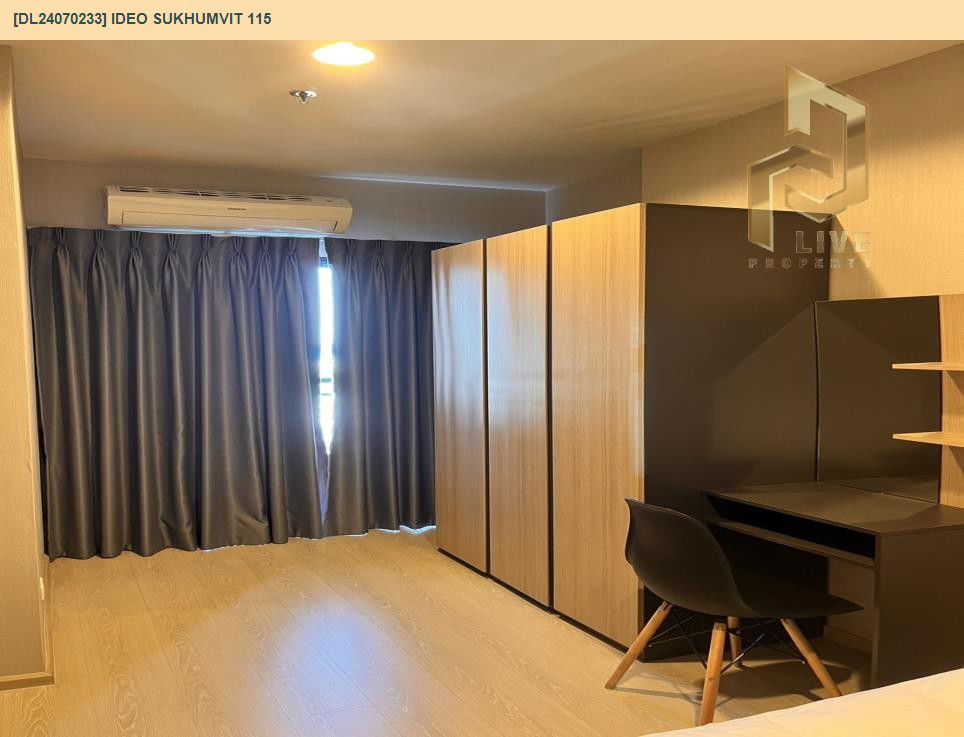 picture DL24070233 Condo for rent, IDEO Sukhumvit 115 near BTS Pu Chao, ready to move in, call urgently 0800343450 LineID @655ebbvc - 6/7