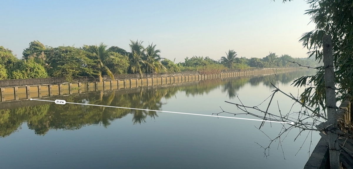 รูป Call : 096-090-7999 ขายที่ดิน 291.5 ตารางวา ด้านหน้าติดถนนสุคนธวิท ด้านหลังติดแม่น้ำ ตำบลตลาดกระทุ่มแบน อำเภอกระทุ่มแบน สมุทรสาคร - รูปที่ 7/13