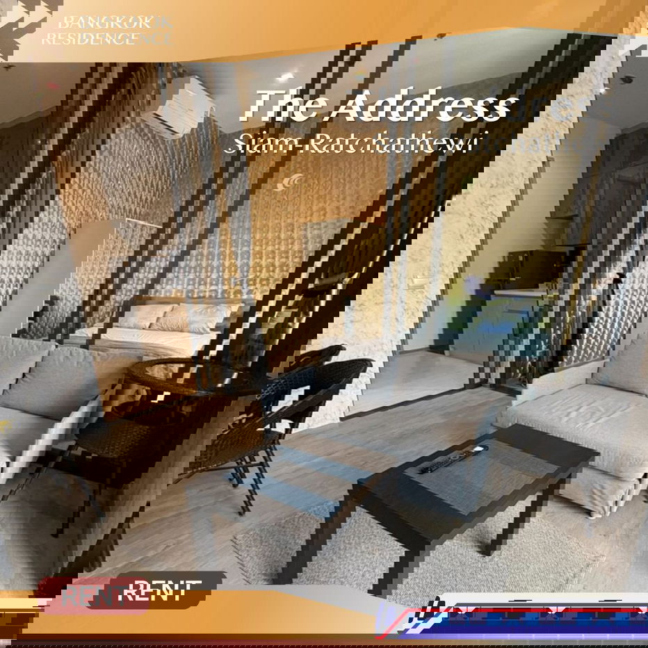 picture The Address Siam-Ratchathewi ðFully decorated, cool room, Comfortable ðNear BTS Ratchathewi - 1/7