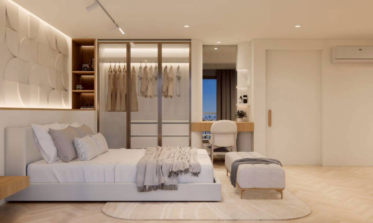 รูป รวีวารี เรสซิเดนซ์ นิมมานเหมินทร์ 15 ที่สุดของที่พักหรู 71 ตรม. พร้อมระเบียงวิวภูเขาเต็มตา - รูปที่ 12/23