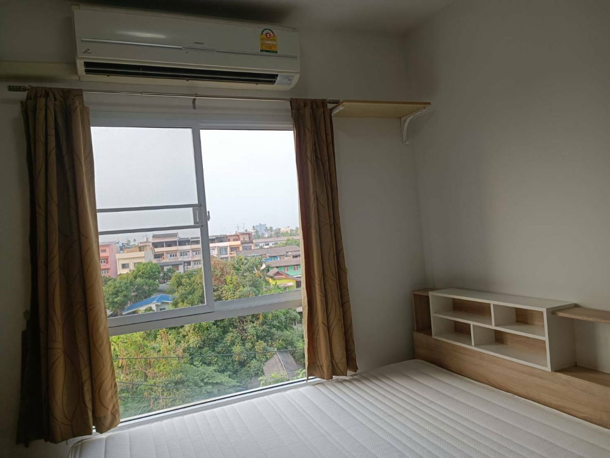 รูป ว่างพร้อมอยู่ UNIO จรัญ3 ตึก E ชั้น 5 ระเบียงวิวต้นไม้ สดชื่น ไม่อึดอัด มีเครื่องซักผ้า ใกล้ MRT ท่าพระ - รูปที่ 5/11