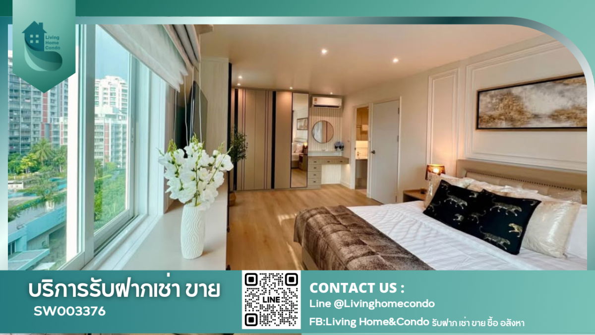 รูป ⚡Rare Unit ⚡ขายคอนโด Fortune Condo Town นราธิวาส24 หรือสาธุประดิษฐ์19 ห้องสวย รีโนเวทใหม่ พร้อมเฟอร์นิเจอร์ ตกแต่งครบ เข้าอยู่ได้ทันทีSW003376 - รูปที่ 1/16