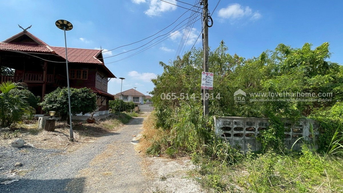 รูป ขายที่ดิน ถนนกำแพงเพชร6 ตำบลหลักหก ปทุมธานี ที่ดินสวย ทำเลดี ใกล้สถานีรถไฟหลักหก (ม.รังสิต) เพียง 350 เมตร เนื้อที่ 185.6 ตร.ว. หน้ากว้าง 23 x 32 เมตร - รูปที่ 10/18