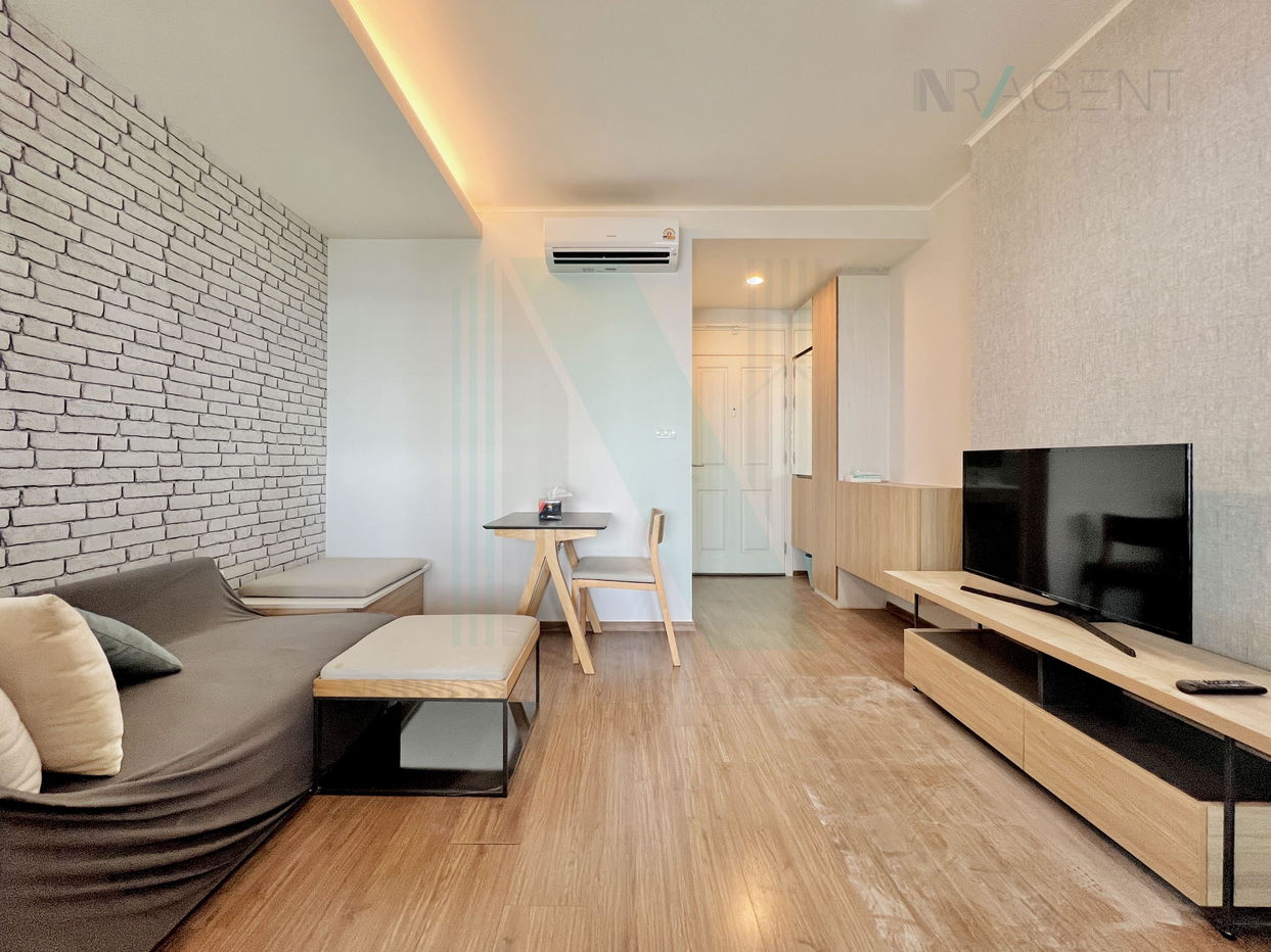 รูป ให้เช่าคอนโด ยู ดีไลท์ เรสซิเดนซ์ ริเวอร์ฟรอนท์ พระราม 3 ชั้น 9 1 ห้องนอน ขนาด 34 ตรม ใกล้ Bangkok Square - รูปที่ 2/8