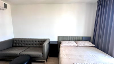 เช่าคอนโด ท่าพระ : 🏚️🏚️ให้เช่า Ideo Wutthakat 🏚️🏚️- Studio ขนาด 21 ตร.ม. ห้องสวย เฟอร์ครบ  ใกล้ BTS วุฒากาศ 🚄