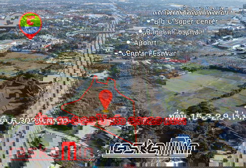 KT0187📲LineID @556ryccg⛰️Land for sale Superhighway11 Chiang Mai-Lampang size 25,211.6 sqm Near BigC Donchan and Mega Home