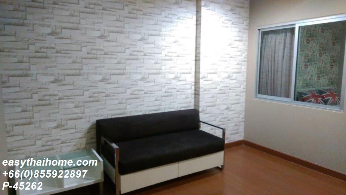 รูป P-45262 วิวเมืองสวย! The Niche Taksin 1 นอน 8,500 บาท ใกล้ BTS กรุงธนบุรี Line Id: @easythaihome 085-592-2897 - รูปที่ 4/13