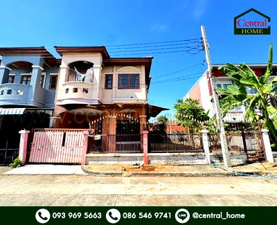 ขายทาวน์โฮม : ทาวน์เฮ้าส์ ศิริวรรณ - ชวนชม บางบัวทอง หลังริม