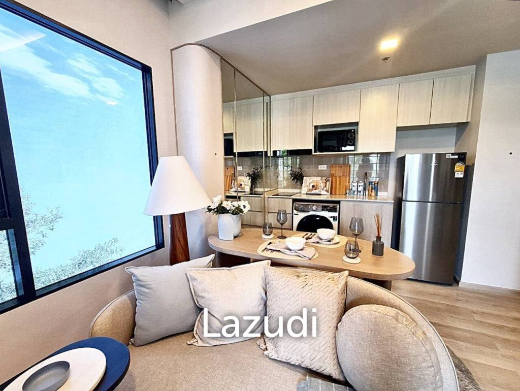 picture 33 sqm 1 Bedroom Condo on 10th Floor at COBE Ratchada-Rama 9 Huai Khwang - 3/10