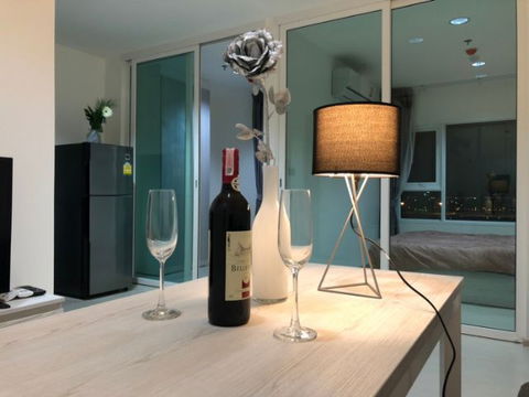 (ว่าง5กุมภา69)ให้เช่าAspire Erawan - 1Bed Plus 35.5ตรม. ชั้น15 ทิศตะวันออก - Line:@hac55