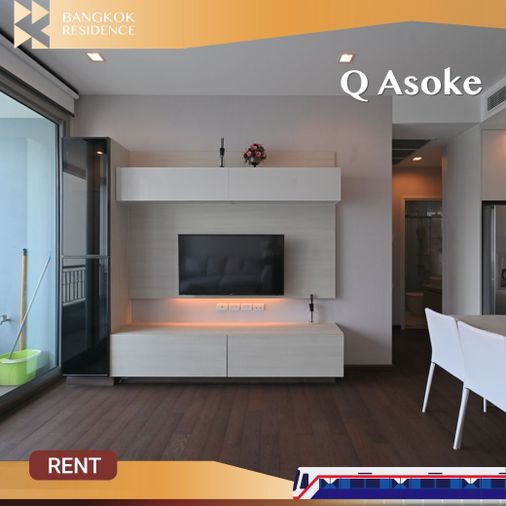 Q Asoke 💥 ห้องว่างพร้อมเช่า ราคาดี 💥 ใกล้ MRT เพชรบุรี