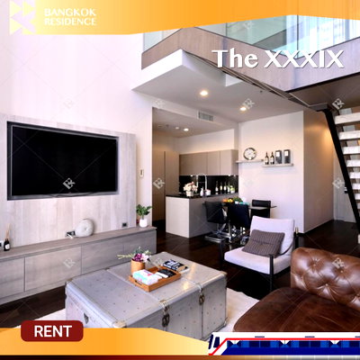 คอนโดให้เช่า :  The XXXIX 💫 Well-maintained unit with full furniture and appliances 🛋️ Near BTS Phrom Phong 