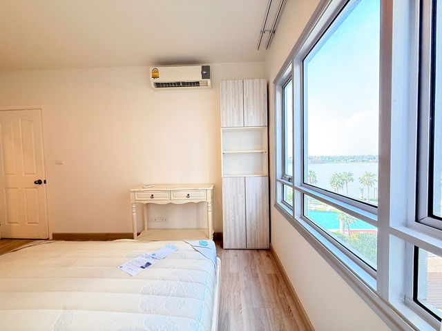 รูป ขายคอนโด แมเนอร์ สนามบินน้ำ 44.35 ตรม. ชั้น 5 ตึก C พร้อมอยู่ วิวแม่น้ำและสระ - รูปที่ 5/15