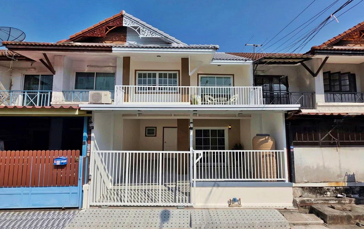 รูป บ้านสวย หน้ากว้าง 6 เมตร 3 นอน หมู่บ้านพฤกษา 3 ถนนวัดลาดปลาดุก บางบัวทอง ใกล้เซ็นทรัล เวสเกต - รูปที่ 1/23