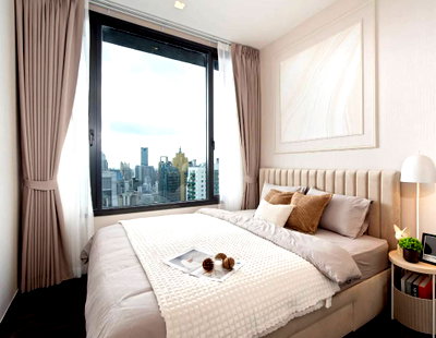 เช่าคอนโด BTS อโศก : P-43435 คอนโดหรูวิวเมือง Edge Sukhumvit 23, 2 ห้องนอน ใจกลางอโศก! (65,000) Line Id: @easythaihome 085-592-2897