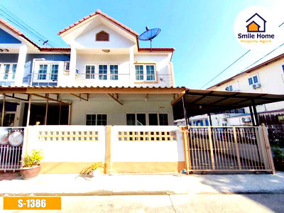 ขายทาวน์โฮม : หมู่บ้านเฟื่องฟ้า11 เฟส8 ซอยมังกร แพรกษา หลังมุม สมุทรปราการ