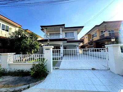 เช่าบ้านเดี่ยว ศรีราชา ชลบุรี : ให้เช่าหมู่บ้านอัมพรเพลส ไร่กล้วย