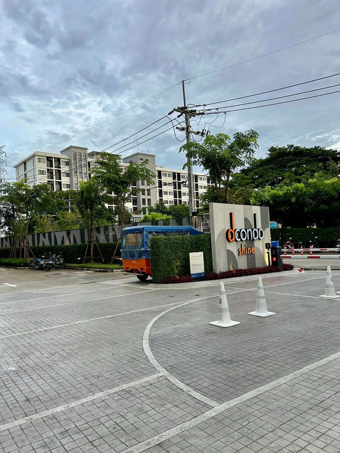 รูป ให้เช่า ดีคอนโด ชายน์ รังสิต ตึก B 26 ตร.ม.ห้องใหม่ เฟอร์ครบ มีเครื่องซักผ้า ใกล้ธรรมศาสตร์รังสิต (TR1254) - รูปที่ 12/12