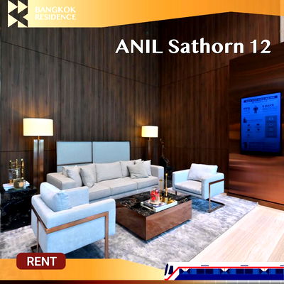 เช่าคอนโด BTS เซนต์หลุยส์ : ANIL Sathorn 12 💎 Stylish Room, Fully Furnished  ใกล้ BTS เซนต์หลุยส์